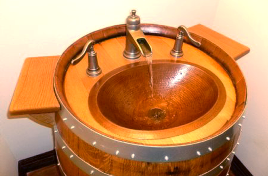 Copper Bathroom Sinks